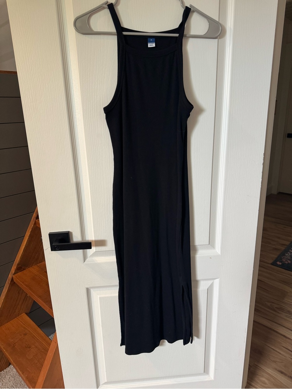 Old Navy Black Sleeveless Maxi Dress